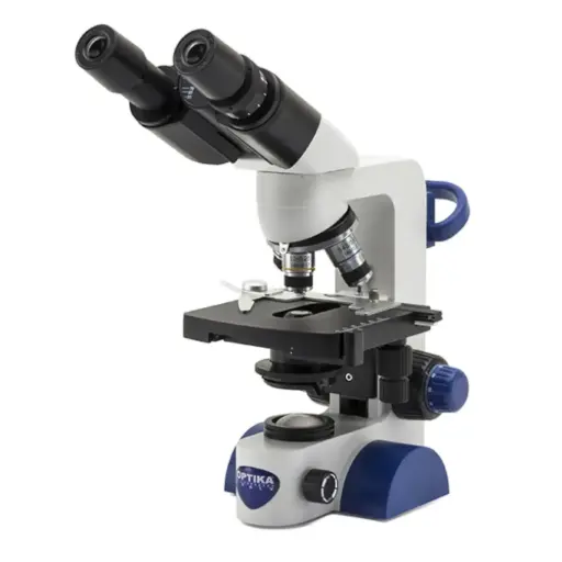 [B-67] B-60 Binocular brightfield microscope, 600x rechargeable batteries not included