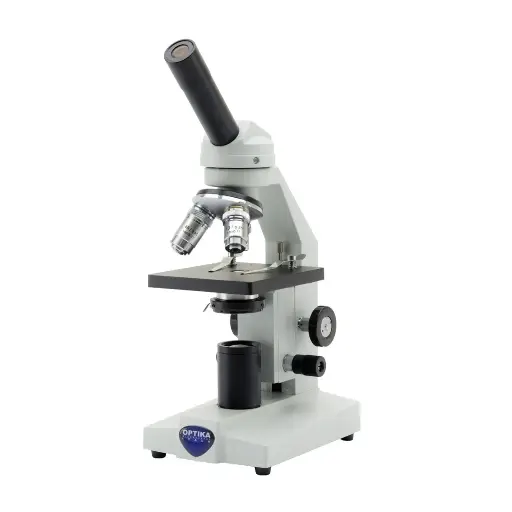 [M-100FX] M-100 Monocular brightfield microscope, 400x