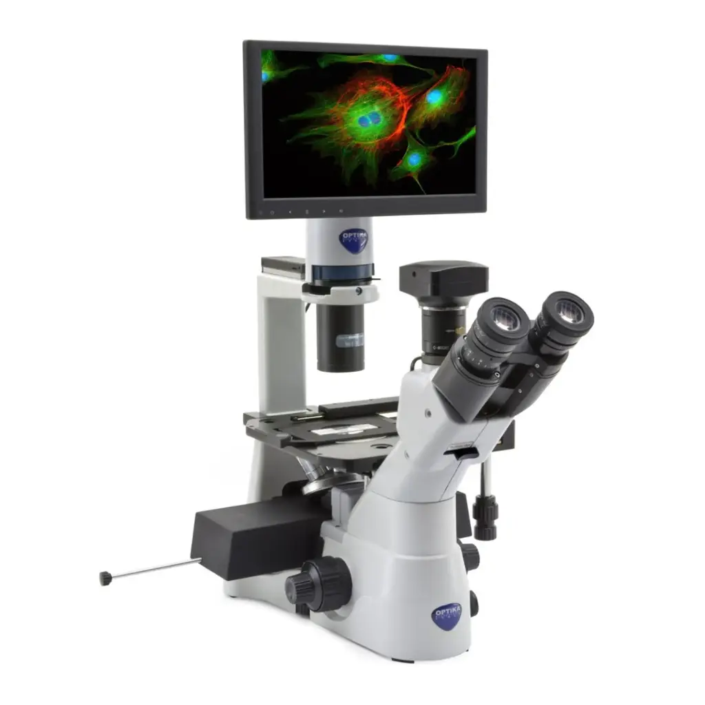 Complete Inverted Fluorescence Imaging System, Phase, DAPI, GFP, RFP ...