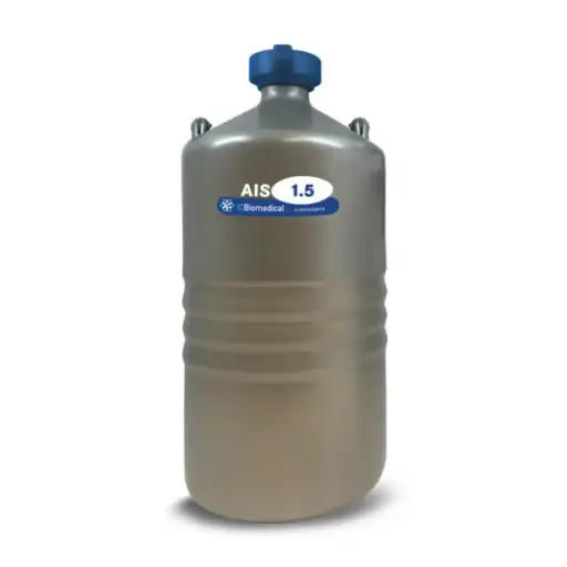[AIS-1.5] Taylor Wharton by IC Biomedical – AIS1.5 AI Shield Cryogenic Storage Dewar (Capacity: 36 x 1/2cc Straws)