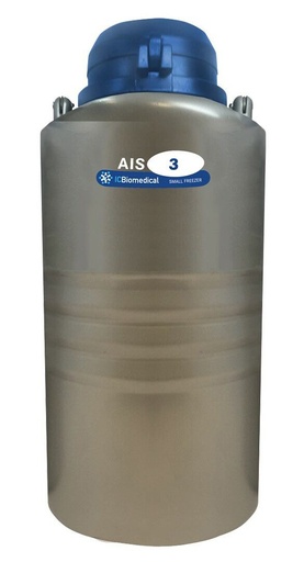 [AIS-3] Taylor Wharton by IC Biomedical – AIS3 AI Shield Cryogenic Storage Dewar (Capacity: 564 x 1/2cc Straws)