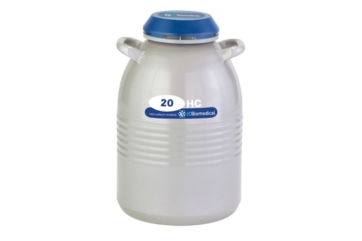 [20HCB-11M] Taylor Wharton by IC Biomedical – HC20 Series Liquid Nitrogen Freezer with (6) 11″ Canisters (Capacity: 684 x 2.0 ml vials)