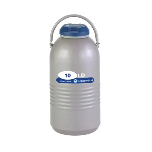 [10LD] Taylor Wharton by IC Biomedical – LD10 Aluminum Cryogenic Dewar (Capacity: 10L)