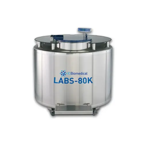 [LABS80K-CS] Taylor Wharton by IC Biomedical – LABS 80K LN2 Freezer System (w/ Locking Step) (Capacity: 79,300 x 2.0ml vials)
