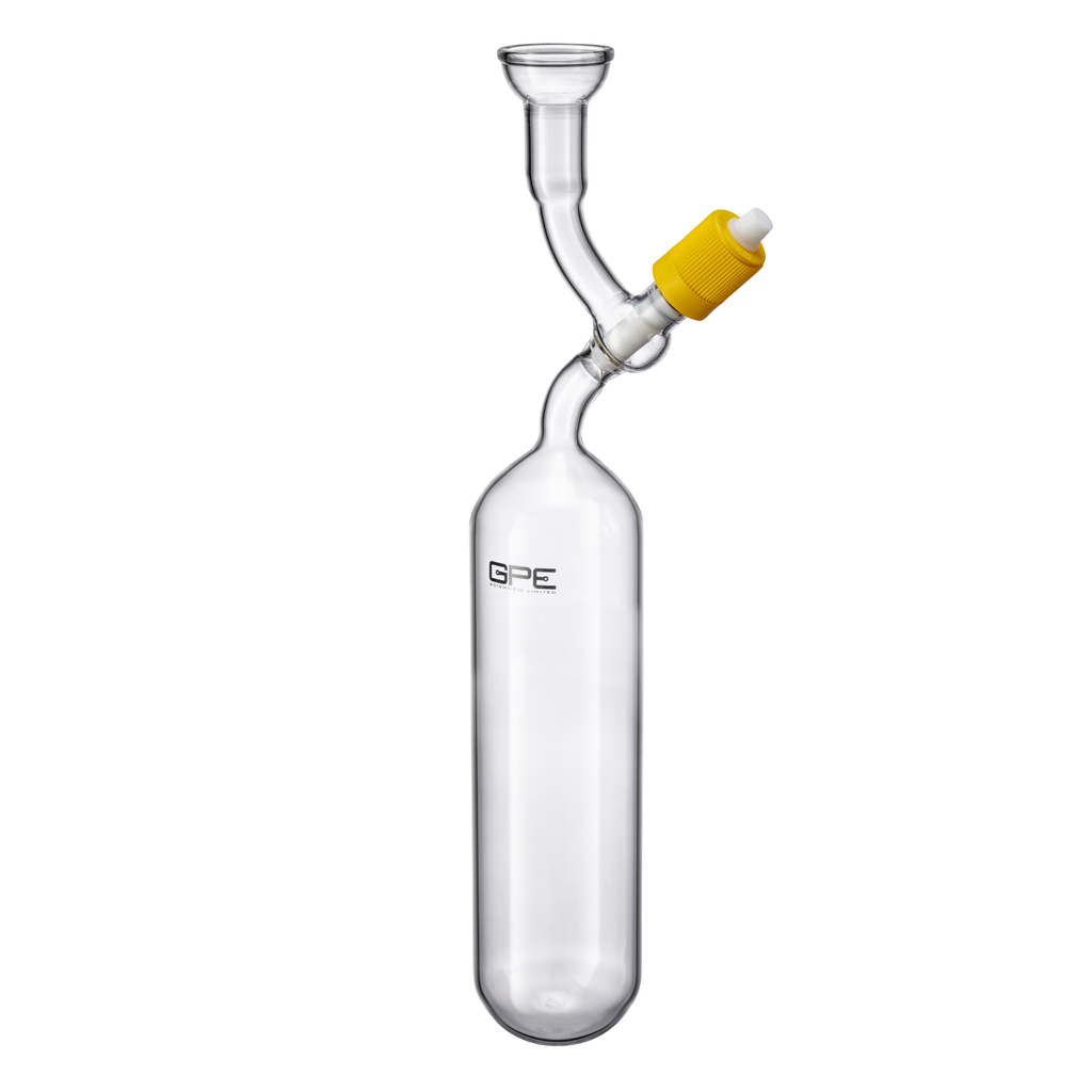 J Young Cylindrical Schlenk Flasks (O-Ring Tap, O-Ring Ball Joint Cup ...