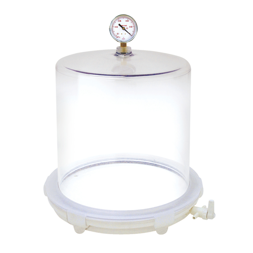 [AAAD3121] VDP-30G Vacuum Desiccator with Gauge, 15.2 x 15.2 x 15.1, 8.8lbs