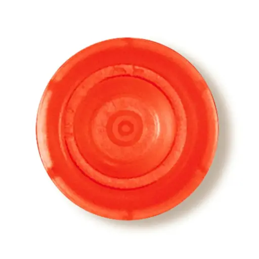 [759243] 759243 Round Caps for Ultra-Micro UV-Cuvettes, Orange, 100/pack