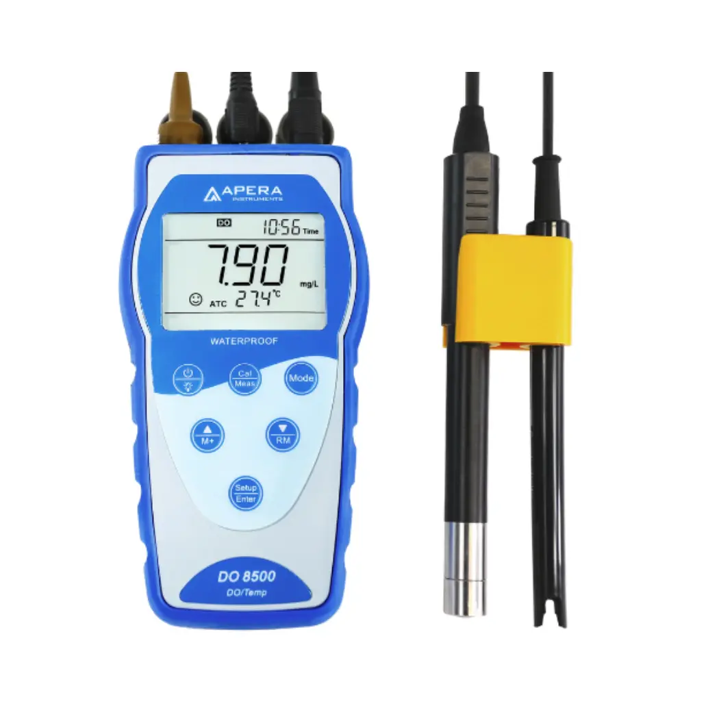 DO8500 Portable Optical Dissolved Oxygen Meter with Auto. Salinity