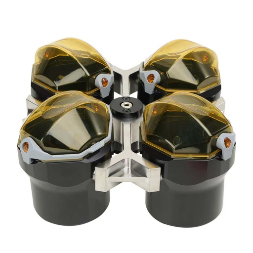 [19400155] SR4-400 Swing-Out Rotor for SCI1616/SCI1616R Centrifuge, 4 x 400mL (includes 4 hanging cups, lids & handles)