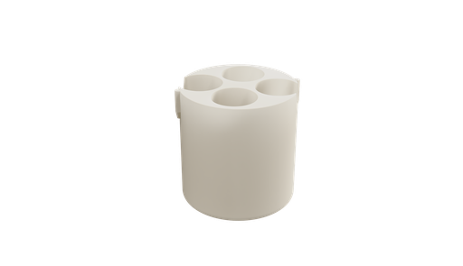 [19500046] 50mL Adapter for 400mL Suspension Basket (fits 50mL conical tubes, size: 29.5×116mm), box of 2 adapters