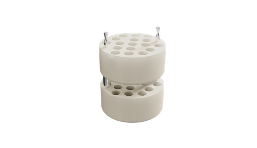 [19500049] 2mL Adapter for 400mL Suspension Basket (fits 1.5/2mL microcentrifuge tubes, size: 11×45mm), box of 2 adapters