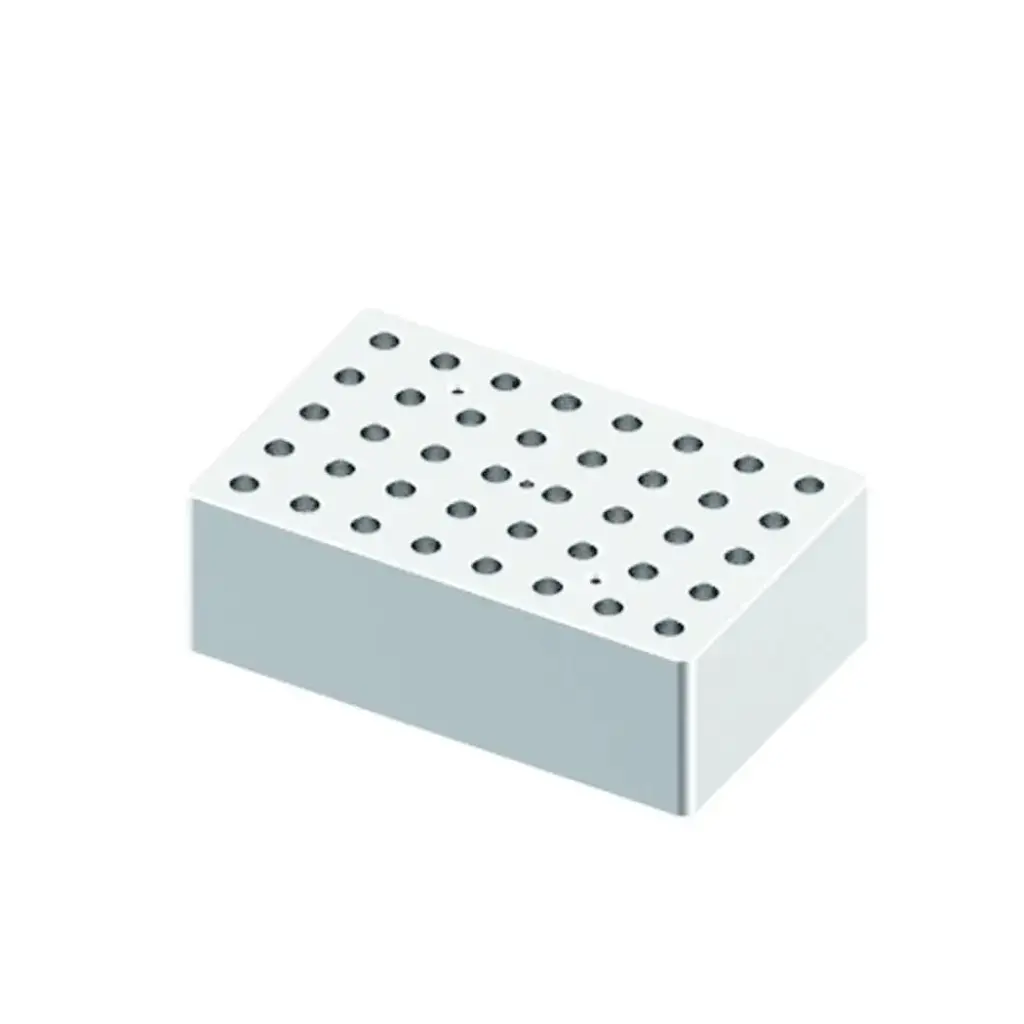 Block, used for 0.5mL tubes, 40 holes (15 x 9.5 x 5cm) | Scilogex