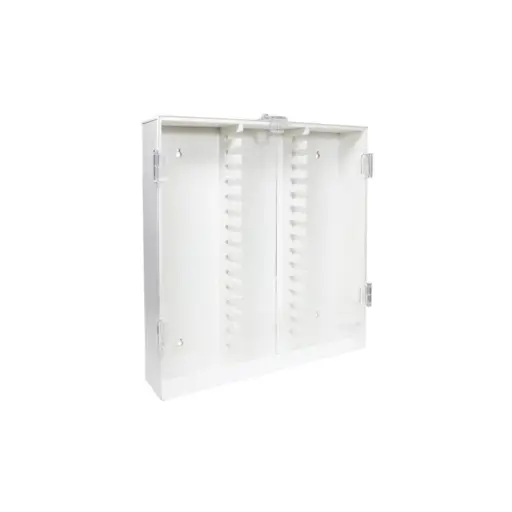 [50004] HPLC 30 Column PVC Cabinet with Lockable Hinged Doors