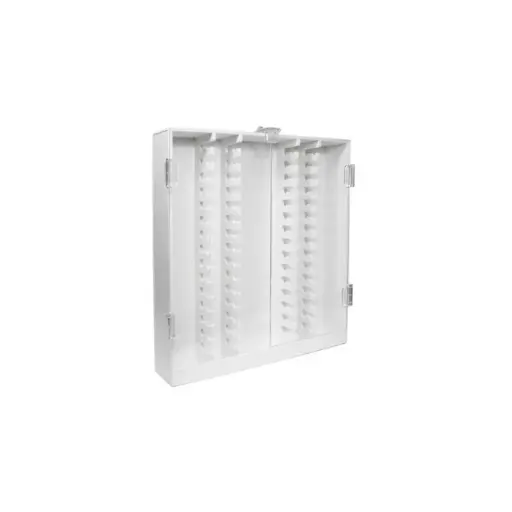 [50973] HPLC 60 Column PVC Cabinet with Lockable Hinged Doors